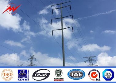 চীন 33kv transmission line electrical power pole steel pole tower সরবরাহকারী