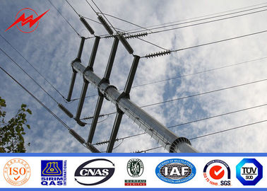 চীন 35 ft 3 mm NEA Galvanized Electrical Power Pole For Electrical Fitting Line সরবরাহকারী