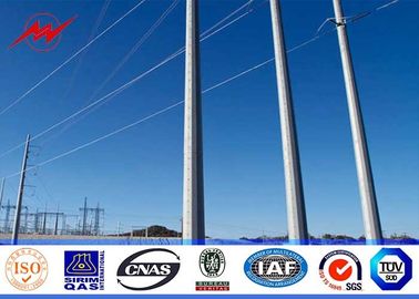 চীন Q345 butrial type electric power pole 2.75mm for 110kv power distribution power substation সরবরাহকারী