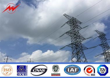 চীন 110 KV Polygonal High Voltage Galvanization Power Poles For Electrical Line সরবরাহকারী