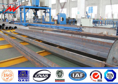 চীন High Voltage 15 - 30m Galvanized Tubular Steel Pole For Power Transmsion সরবরাহকারী