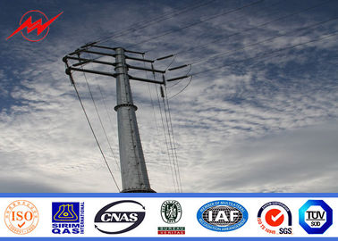 চীন 11m 3mm Thickness Electrical Steel Utility Pole For Transmission Line সরবরাহকারী