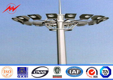 চীন 15M LED High Mast Light Pole Highway / Airport High Mast Lighting Pole ISO 9001 সরবরাহকারী