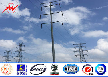 চীন Conical 40ft 138kv Steel Utility Pole for electric transmission distribution line সরবরাহকারী