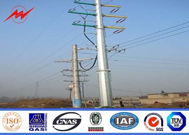 চীন 16M 10KN 4mm wall thickness Steel Utility Pole for 132kv distribition transmission power সরবরাহকারী