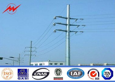 চীন Anticorrosive Electrical Pole Standard Steel Utility Pole 500DAN 11.9m With Cable সরবরাহকারী