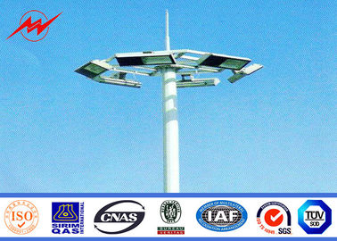 চীন Octagonal Stadium Football High Mast Tower Light Pole Custom 30M For Seaport সরবরাহকারী