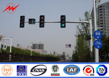 চীন Custom Roadway 3m / 4m / 6m Galvanized Highway Light Pole 20 Years Warranty সরবরাহকারী