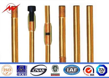 চীন Underground Copper Clad Steel Ground Rod Cover Clamps Lighting Protection সরবরাহকারী