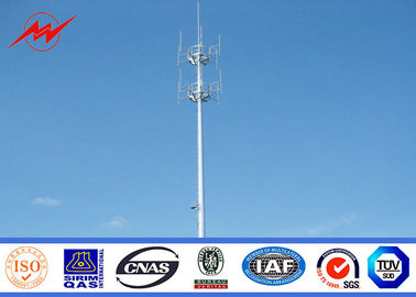চীন Octagonal 90FT Outdoor Monopole Cell Tower Communication Distribution সরবরাহকারী