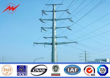 চীন 33kv 10m Transmission Line Electrical Power Pole For Steel Pole Tower সরবরাহকারী