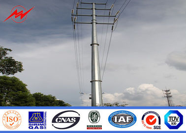 চীন Electrical 132kv Steel Tubular Pole For Transmission Power Line সরবরাহকারী