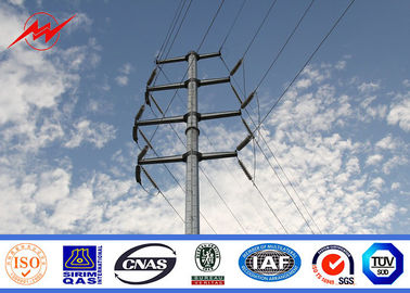চীন 9m Electrical Street Lamp Pole Powerful Distribution Line Electric Power Pole সরবরাহকারী