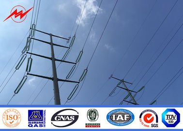 চীন Outside ASTM A123 Electrical Power Pole High Strength 10kV - 220kV Power Capacity সরবরাহকারী