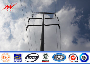 চীন Double Circuit Electrical Power Pole For Electricity Utilities AWS D 1.1 Welding Standard সরবরাহকারী
