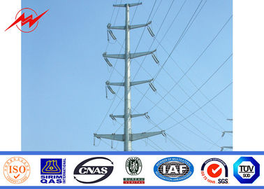 চীন Galvanization Electrical Power Pole 69 kv Transmission Line Poles ASTM A123 Standard সরবরাহকারী