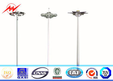 চীন Q345 Steel HDG 40M 60 Lamps High Mast Tower Steel Square Light Poles 15 Years Warranty সরবরাহকারী