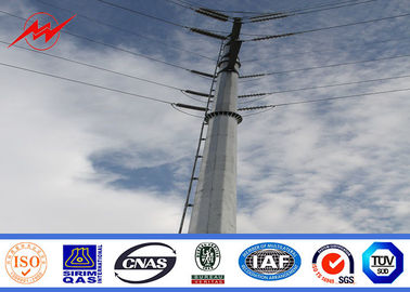 চীন Galvanization Surface Steel Power Poles For 69kv Transmission Line Project সরবরাহকারী
