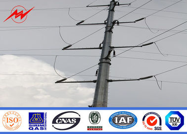 চীন ASTM A 123 Octagonal Transmission Electric Power Pole For Power Distribution Line সরবরাহকারী