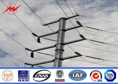 চীন 35FT NEA Standard Steel Power Pole 69kv Transmission Line Metal Power Poles সরবরাহকারী
