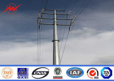 চীন 14m 850Dan Electrical Galvanized Steel Pole For Power Distribution Line সরবরাহকারী