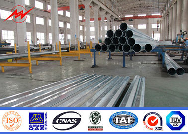 চীন ISO 9001 Steel Metal Power Pole For 10M 33kv Transmission Line সরবরাহকারী