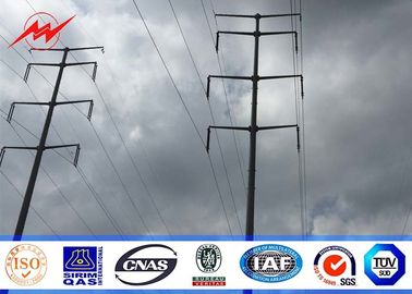 চীন 45FT NEA Standard Steel Power Utility Pole 69kv Transmission Line Metal Power Poles সরবরাহকারী