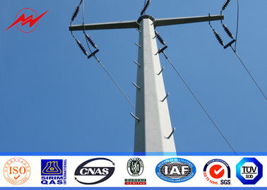 চীন 11.9m 16kn Load Electrical Power Pole 100% Welding Surface Galvanized  Treatment সরবরাহকারী