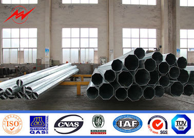 চীন 14m 8KN Steel Electric Utility Pole For 115KV Distribution Line Project সরবরাহকারী