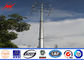 Cheapest telecom tower Steel Utility Pole for 120kv overheadline project সরবরাহকারী