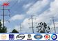 Electricity Utilities Polygonal Electrical Power Pole For 110 KV Transmission সরবরাহকারী
