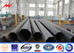 12m 3mm thickness Steel Utility Pole for electrical power line সরবরাহকারী