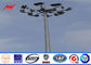 Airport 30M HDG High Mast Pole with double lantern panel for 100 square meters stadium lighting সরবরাহকারী