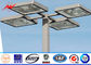 Airport 30M HDG High Mast Pole with double lantern panel for 100 square meters stadium lighting সরবরাহকারী