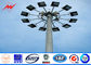 40 meters powder coating galvanized High Mast Pole with 300kg rasing system for airport area lighting সরবরাহকারী