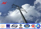 Conical 40ft 138kv Steel Utility Pole for electric transmission distribution line সরবরাহকারী