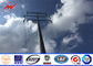 Conical 40ft 138kv Steel Utility Pole for electric transmission distribution line সরবরাহকারী