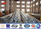 Round 35FT 40FT 45FT Distribution Galvanized Tubular Steel Pole For Airport সরবরাহকারী