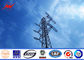 500kv Power Electric Transmission Mono Pole Tower Steel Monopole Antenna Tower সরবরাহকারী
