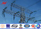 500kv Power Electric Transmission Mono Pole Tower Steel Monopole Antenna Tower সরবরাহকারী