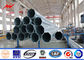 Polygonal Shape 200Dan Load 11M Height Galvanized Steel Pole With AWS D1.1 Welding Standard সরবরাহকারী