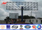 একক পার্শ্বযুক্ত খালেদা ইস্পাত LED বিজ্ঞাপন বোর্ড প্রদর্শন 12M-30M উচ্চতা সরবরাহকারী