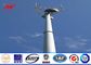 Professional Galvanized Mono Pole Tower Conical Shape With Anchor Bolt সরবরাহকারী