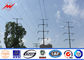 High Mast Steel Utility Pole Electric Power Poles 50000m Aluminum Conductor সরবরাহকারী