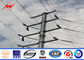 12m 800 Dan Electrical Power Pole For 33kv Transmission Line Project সরবরাহকারী