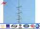 18m Outdoor Galvanizatiom Electric Power Pole 10kv To 220kv Power Capacity সরবরাহকারী