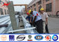 ISO 12m 3mm Thickness Galvanized Steel Pole For Tranmission Line সরবরাহকারী