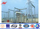 Taper Steel Utility Poles Tubular Steel Pole For 220kv Transmission Line সরবরাহকারী