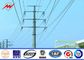 ISO 16m 13kv Electrical steel power pole for mining industry সরবরাহকারী