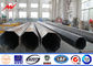Lattice Welded Steel Tubular Pole With Conductors 15m Q345 Hot Dip Galvanized Tubular সরবরাহকারী